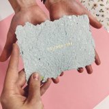 Kraftbook Открытка из бумаги ручного литья "Спасибо тебе", A6