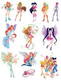 Винкс (Winx). Лист виниловых наклеек А4