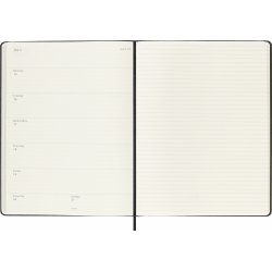 Moleskine Еженедельник Classic Weekly (2024), XLarge, черный