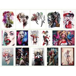 Харли Квинн (Harley Quinn). Лист виниловых наклеек А4