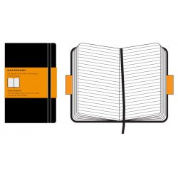 Записная книжка Moleskine Classic (в линейку), Pocket, черная