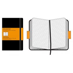 Записная книжка Moleskine Classic (в линейку), Large, черная (акция!)