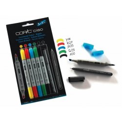 Copic Ciao Набор маркеров 6 цветов Bright Colors (x6)