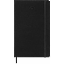Moleskine Еженедельник Classic Weekly (2024), Large, черный