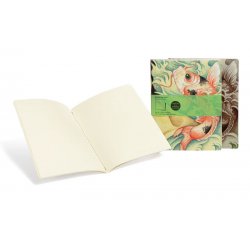 Набор нелинованных записных книжек Moleskine Cover Art (Carp Fish)