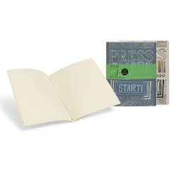 Набор нелинованных записных книжек Moleskine Cover Art (Start)