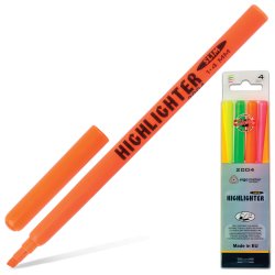 KOH-I-NOOR Набор текстовыделителей 4 шт., АССОРТИ, линия 1-4 мм