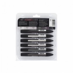 Winsor & Newton Promarker Набор маркеров 6 нейтральных серых оттенков (x6) 