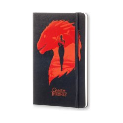 Записная книжка Moleskine Game of Thrones (нелинованная), Large, черная Записная книжка Moleskine Game of Thrones (нелинованная), Large, черная