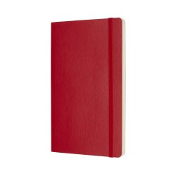 Записная книжка Moleskine Classic Soft (в точку), Large, красный