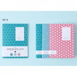 Ardium Geometric Note S - B SET  A6 (x3)