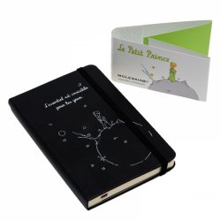 Записная книжка Moleskine Le Petit Prince (нелинованная), Large, черная Записная книжка Moleskine Le Petit Prince (нелинованная), Large, черная