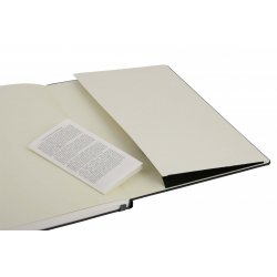 Записная книжка Moleskine Folio (в линейку), A4, черная