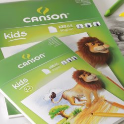Canson Kids — склейка для детского творчества A4