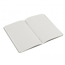 Записная книжка Moleskine Cahier (нелинованная, 3 шт.), Pocket, серая