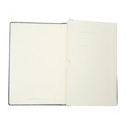Записная книжка Moleskine Classic (с кармашками), Large, черная
