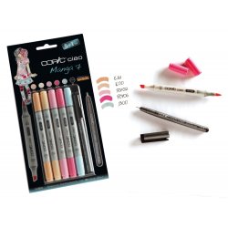 Copic Ciao Набор маркеров 6 цветов Manga 7 (x6)