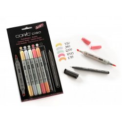 Copic Ciao Набор маркеров 6 цветов Pastel Colors (x6)