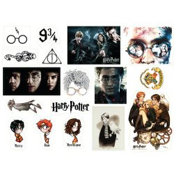 Гарри Поттер (Harry Potter). Лист виниловых наклеек А4