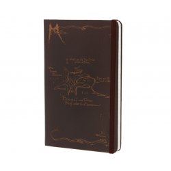 Записная книжка Moleskine Hobbit (в линейку), Pocket, бургунди