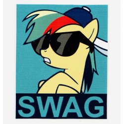 Swag Pony №29. Одиночная наклейка А6