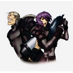 Ghost in the Shell №19. Одиночная наклейка А6