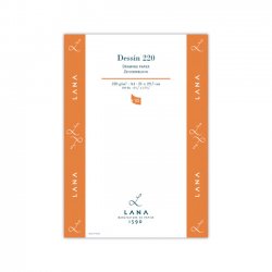 LANA Dessin 220 - склейка для графики и каллиграфии A4