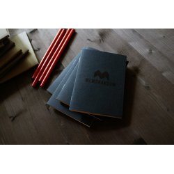 Скетчбук Memorandum NAVY MEMO BOOK (нелинованный), A6