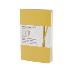 Записная книжка Moleskine Volant (в линейку, 2 шт.), Pocket, желтая