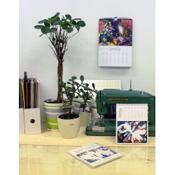 Kraftbook Календарь 2017 настольный с отрывными открытками А5