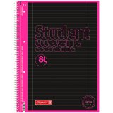 Тетрадь Brunnen Student Premium Black Neon в линейку А4