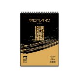 Fabriano Schizzi - блокнот для графики и каллиграфии A5 спираль по короткой стороне
