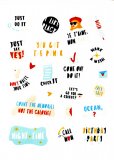 Just Say Yes! Лист виниловых наклеек А6