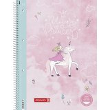 Тетрадь Brunnen Premium Unicorn Princess в клетку А4