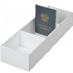 Картотека для индексных карточек (картон, вертикальная), на 2100 карточек формата А6