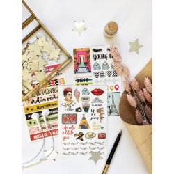 Grand Adventure. Комплект из 3-х листов виниловых наклеек А6